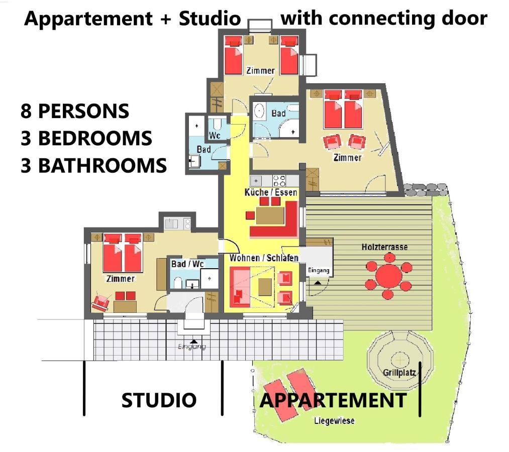 Appartement Anneke 尼登希尔 外观 照片